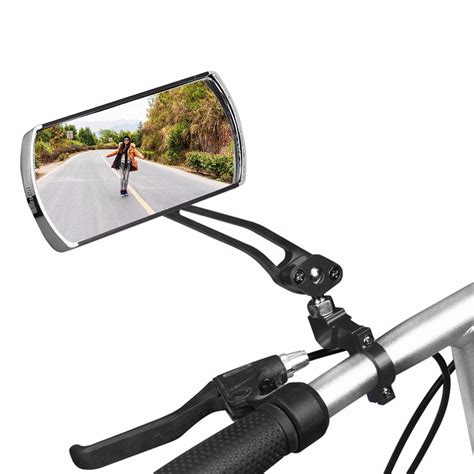 bike accessories bicycle rear view mirror cycling  rotatable bikes mirrors  mountain road