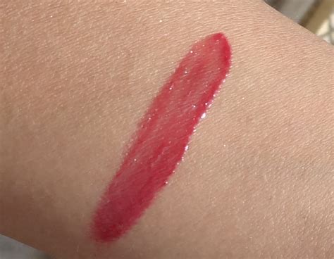Maybelline Hooked On Pink Lip Gloss Swatch Review Peachesandblush