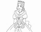 Medieval Princess Coloring Coloringcrew sketch template
