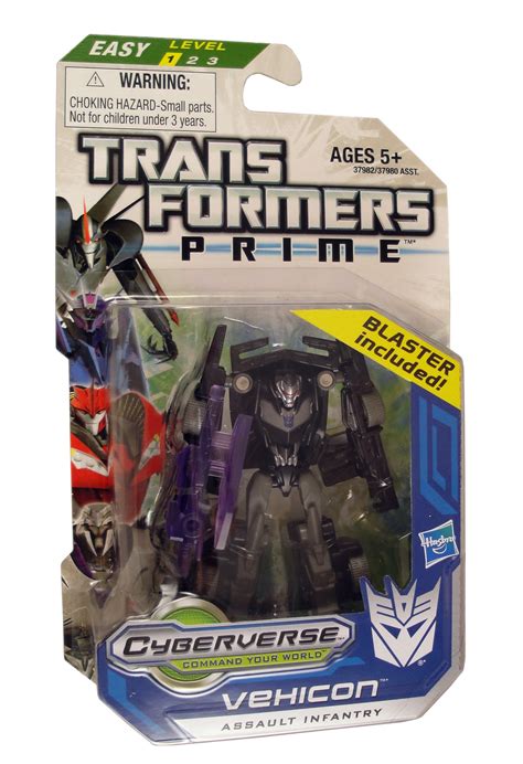 review transformers prime cyberverse vehicon battlegrip