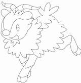 Coloring Pokemon Pages Skiddo Template sketch template