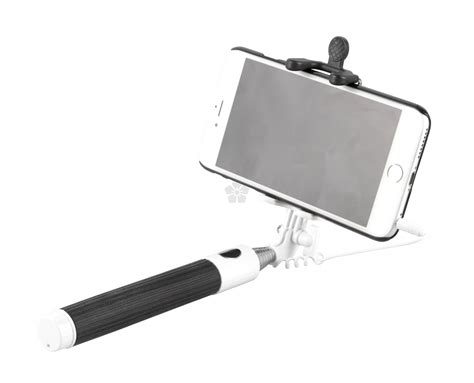 Promotional Selfie Stick With Button Personalised By Mojo Promotions