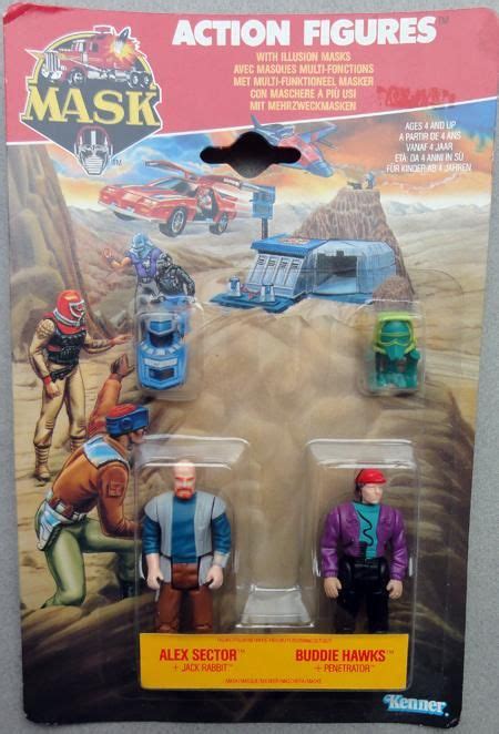 M A S K Carded Action Figures 80s Toys Kenner Frederick Vintage