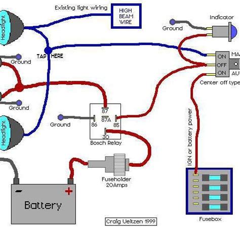 pin bosch relay wiring diagram