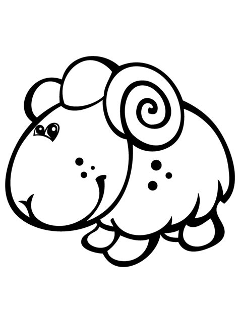baby lamb coloring pages az coloring pages clipart  clipart