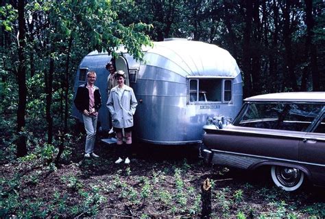 Cool Snaps Capture People With Airstream Trailers In The 1960s And