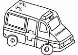 Ambulance Drawing Coloring Pages Printable Transportation Getdrawings Drawings sketch template