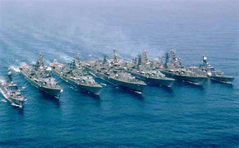 India Us Japan Kickstart Naval Wargames In Pacific India Us Japan