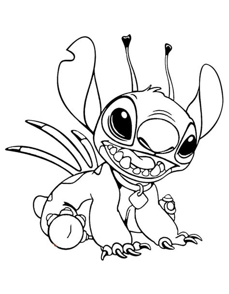 stitch coloring pages  print  worksheets
