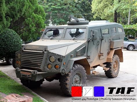 defense studies thai starts testing chaiseri  tactical vehicle