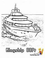 Yacht Coloring Ship Pages Ft Colorable Boat sketch template