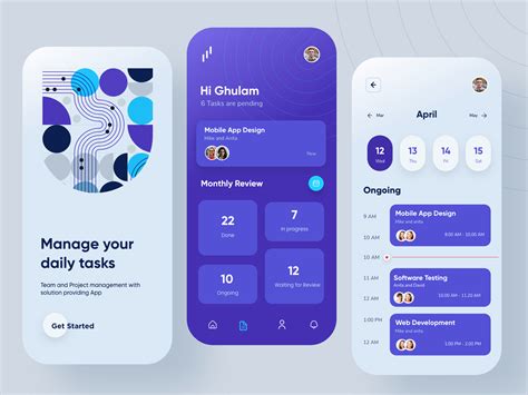 mobile app ui design inspiration design talk