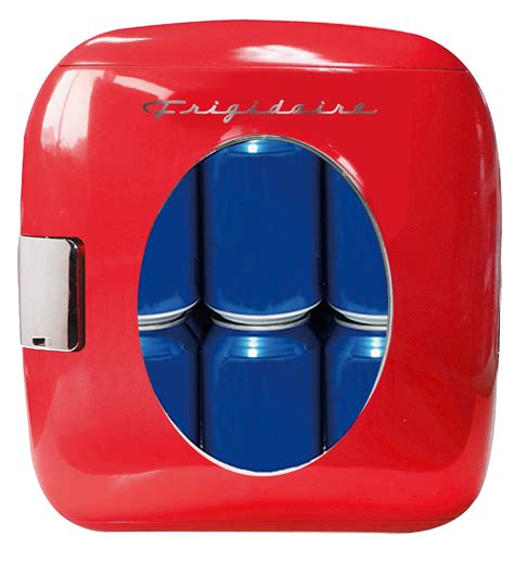 frigidaire portable retro   mini fridge efmis red walmartcom walmartcom