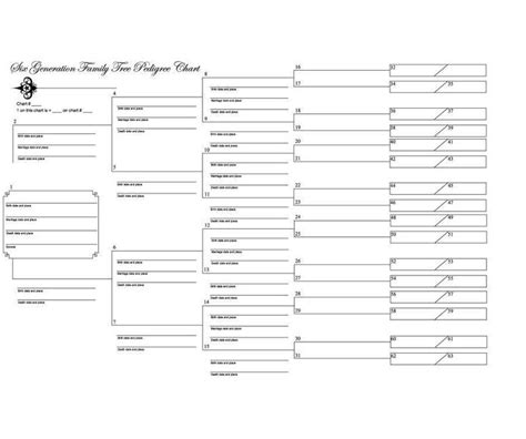 generation family tree template excel ideal   family tree