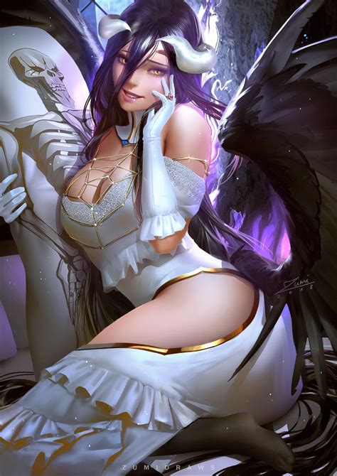albedo by zumidraws imaginarymonstergirls