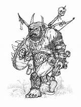 Bugbear Drawing Goblin Tribes Fresh Table Information Ranger sketch template