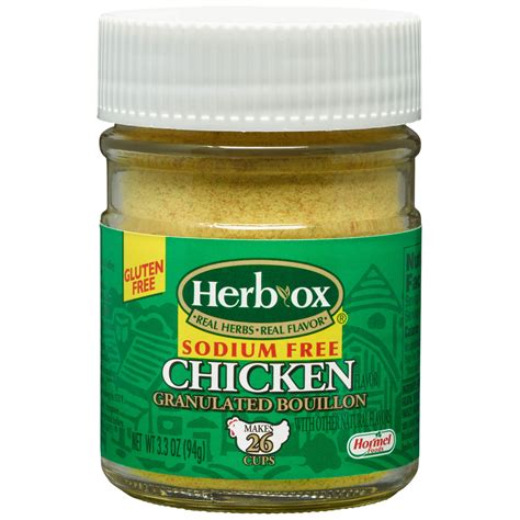 herb ox sodium  granulated chicken bouillon  ounce walmartcom