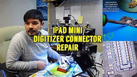 ipad mini digitizer fpc repair youtube