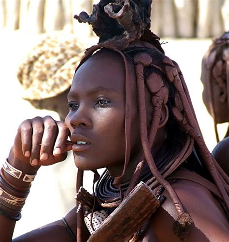 Himba Girl Beautiful African Women Himba People Tribes Women