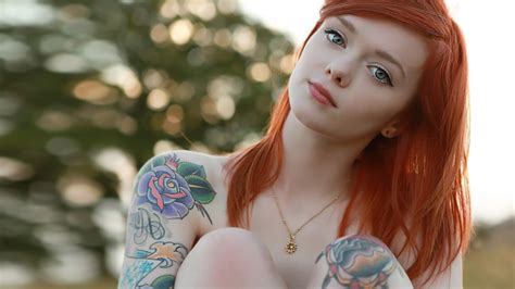 Redhead Women Tattoo Wallpapers Hd Desktop And Mobile
