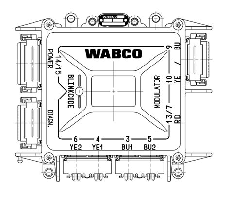 meritor wabco hydraulic abs wiring diagram truck troubleshooting guide haldex midland