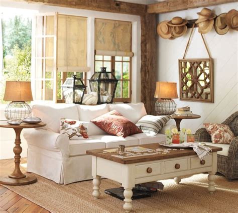 image result  pottery barn  table living room barn living cottage living rooms vintage