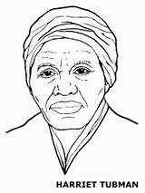 Harriet Thurgood Tubman sketch template