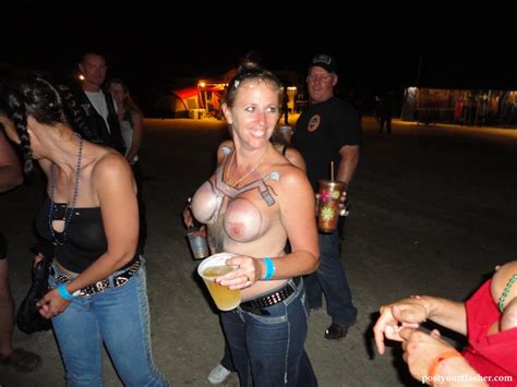 naked bike week boobs naked and nude in public pics