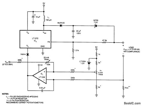 tomacurrentloop basiccircuit circuit diagram seekiccom