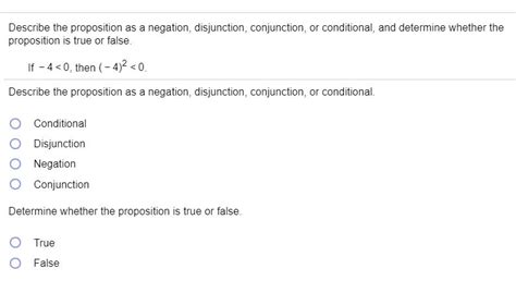 answered describe  proposition   negation bartleby
