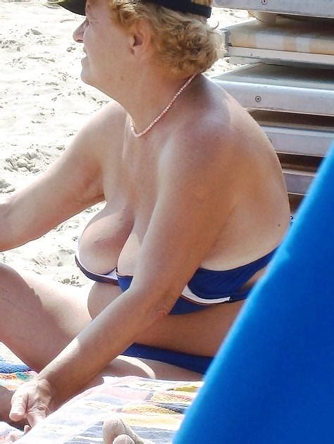 Busty Granny On The Beach Mixed 38 Pics Xhamster
