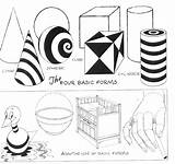 Shapes Drawing Draw Basic Easy Learn Drawings Using Simple Way First Objects Anything Sphere Forms Step Sketches Cone Cylinder 3d sketch template