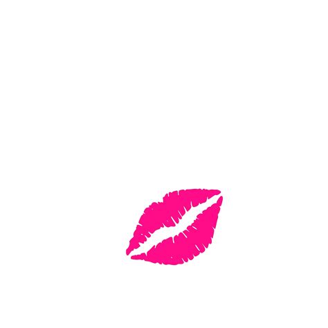 Hot Pink Lips Svg Vector Hot Pink Lips Clip Art Svg Clipart