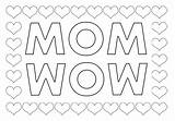 Coloring Mom Pages Printable 4th sketch template