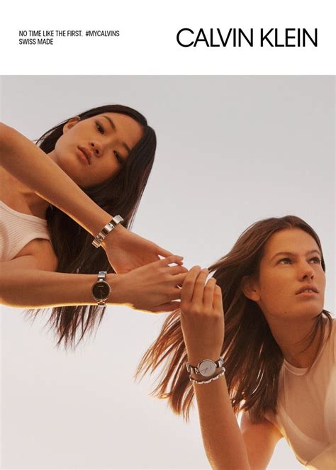 Calvin Klein Watches And Jewelry Campaign Spring Summer 2019