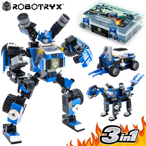 robot stem toy    fun creative set construction building toys  boys ages   years