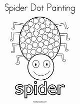 Dot Twisty Twistynoodle Noodle Spiders Preschooler sketch template