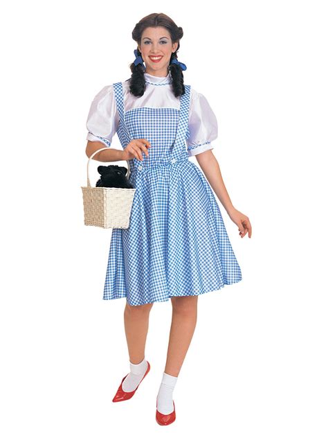 Adult Wizard Of Oz Dorothy Costume 15473 Fancy Dress Ball