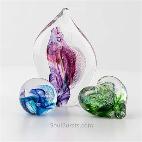 Blown Glass Memorial Art Glass Sculptures And Figurines Art