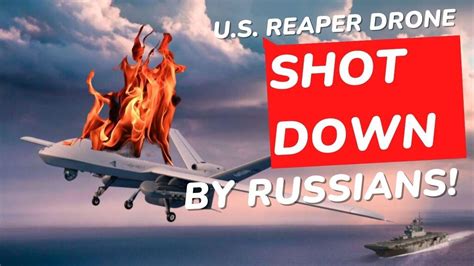 reaper drone shot   russians  news page video