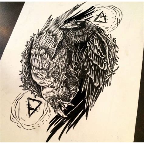 inspiring raven tattoo designs  meaning