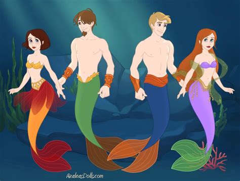Here As Velma Shaggy Fred And Daphne As Merfolk By Amphitrite7 Cool