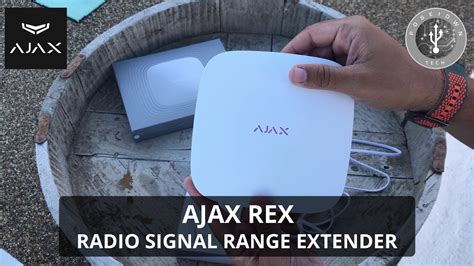 ajax rex ajax security system radio signal range extender youtube
