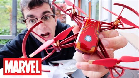 il nuovo incredibile drone  iron man dji ryze tello hero youtube