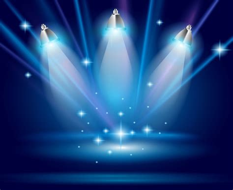 stage spotlight beam background material star poster stage spotlight