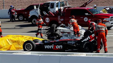 Racing Vet Dan Wheldon Dies In Crash At Vegas Indycar Race