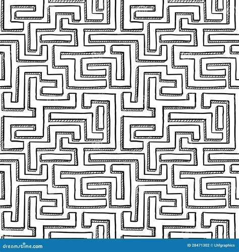 seamless maze background stock photography image