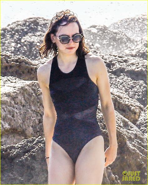 Daisy Ridley Takes A Well Deserved Break On The Beach In