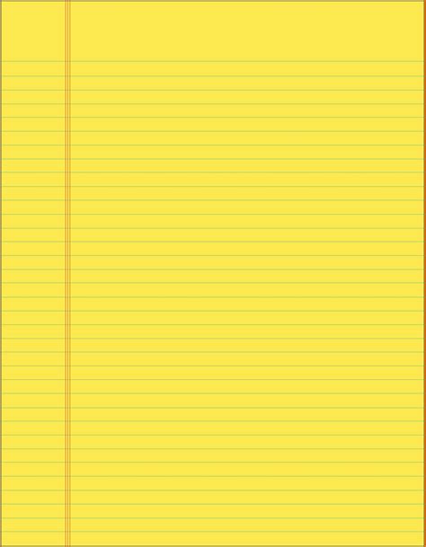 yellow lined paper template qualads