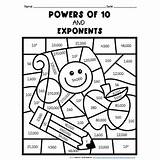 Exponents sketch template